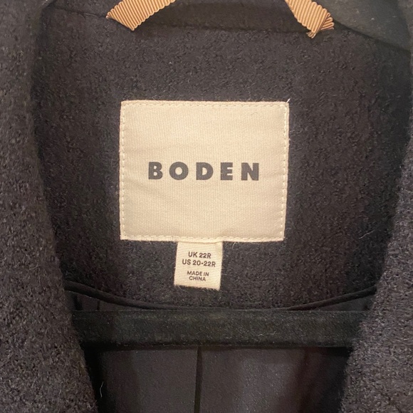 Boden Women's Black Blazer Coat - Picture 5 of 10